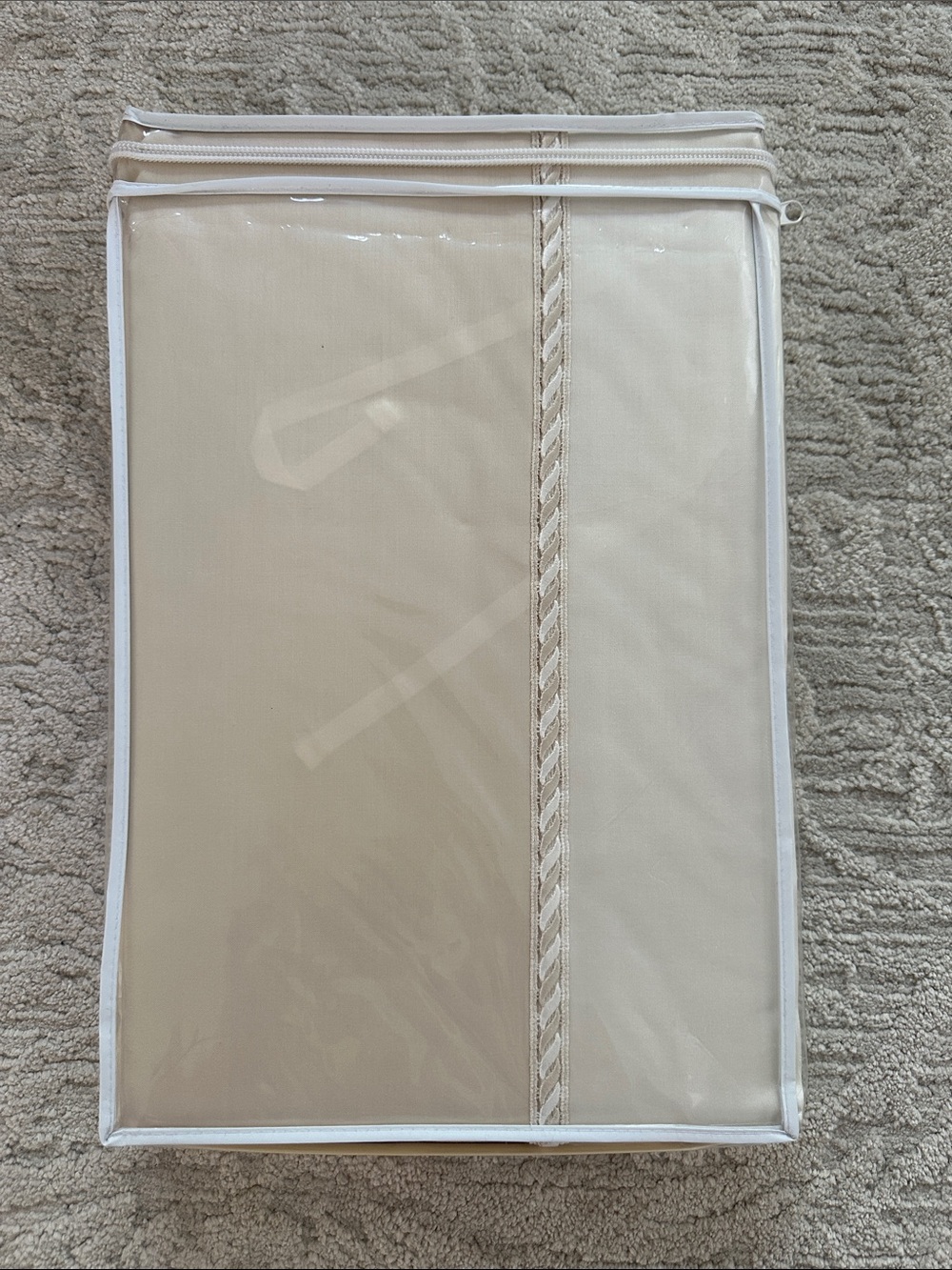 Neutral Beige duvet cover QUEEN 92x92